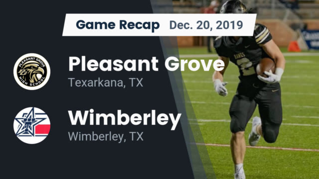 Boys Varsity Football Pleasant Grove High School Texarkana