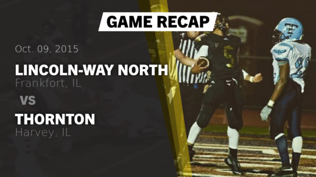 Boys Varsity Football Lincoln Way North High School Frankfort