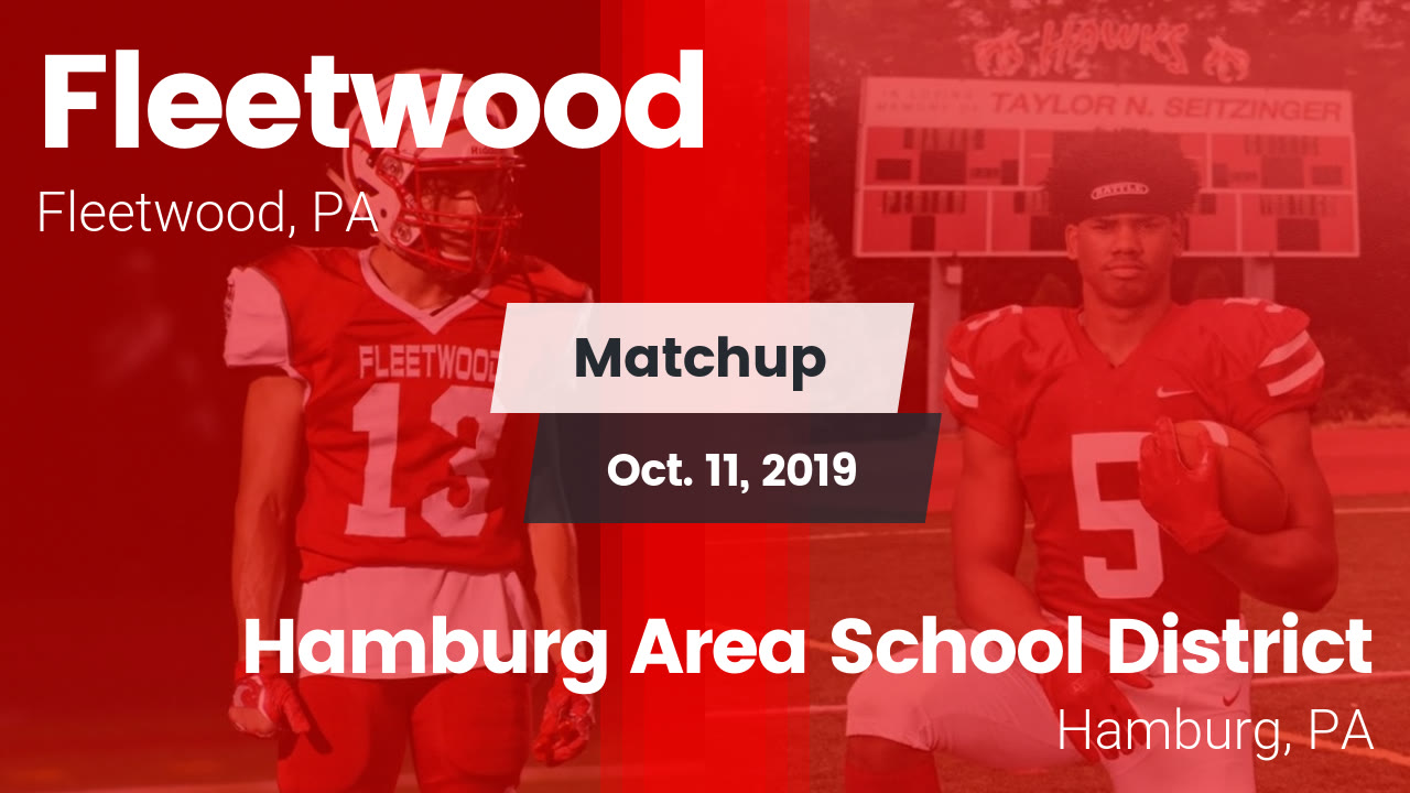 Fleetwood HS Football Video "Matchup Fleetwood vs. Hamburg Area School