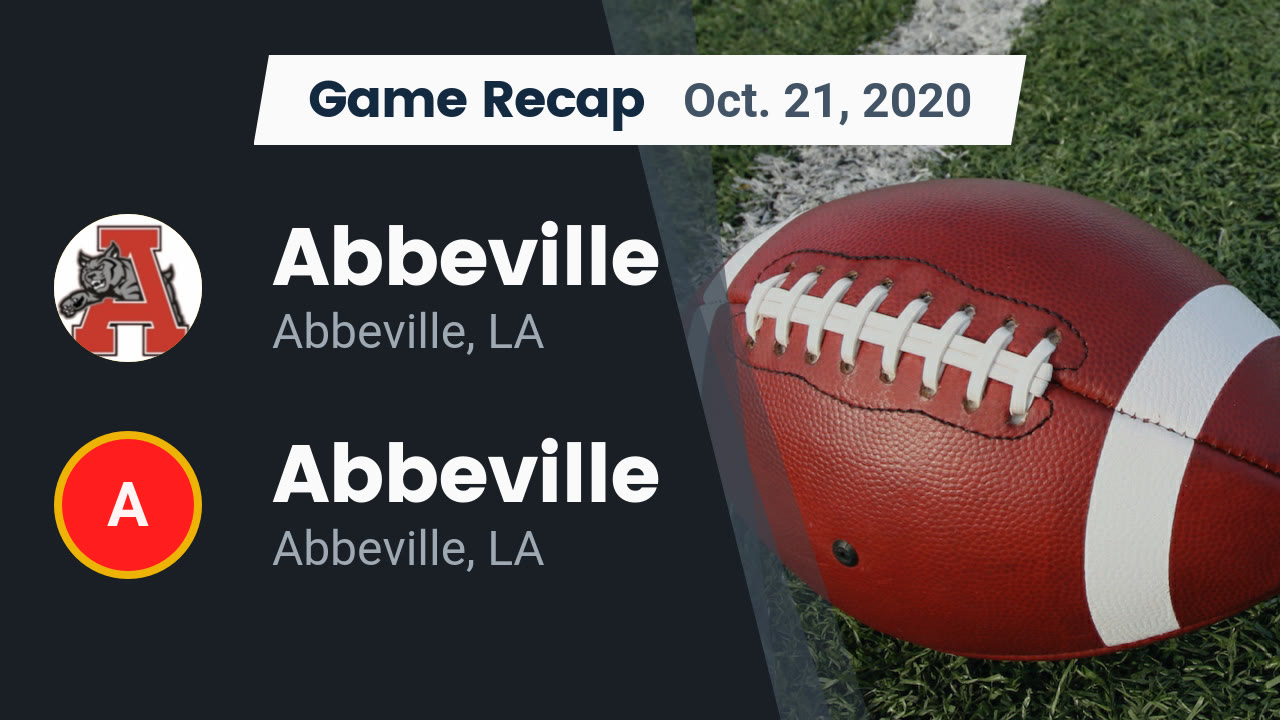 Abbeville HS Football Video "Recap: Abbeville vs. Abbeville 2020 Abbeville HS Football Video "Recap: Abbeville vs. Abbeville 2020