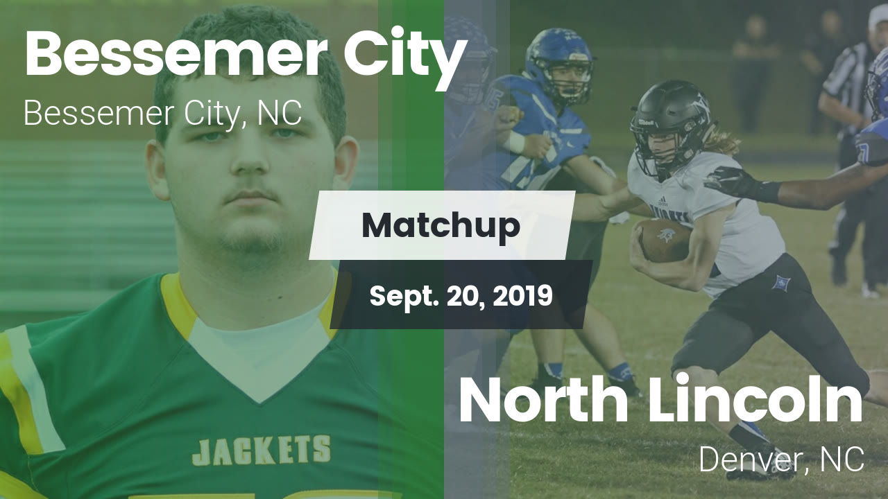 Bessemer City Hs Football Video Matchup Bessemer City Vs North