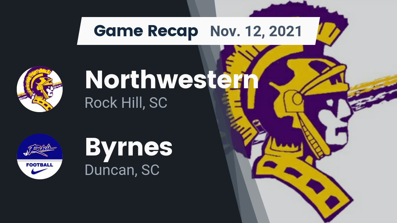 Recap Northwestern vs. Byrnes 2021 Northwestern highlights Hudl