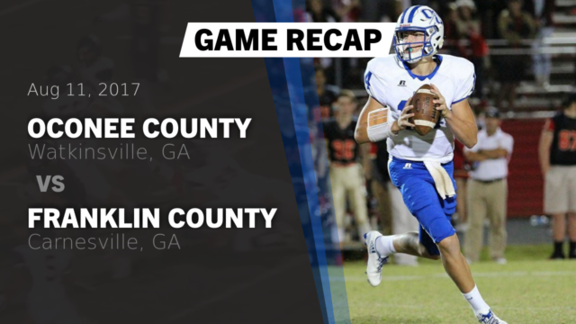 Boys Varsity Football Oconee County High School Watkinsville