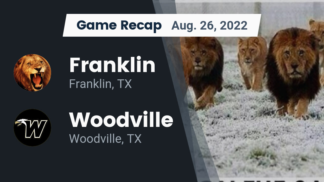 Videos Franklin Lions (Franklin, TX) Varsity Football MaxPreps