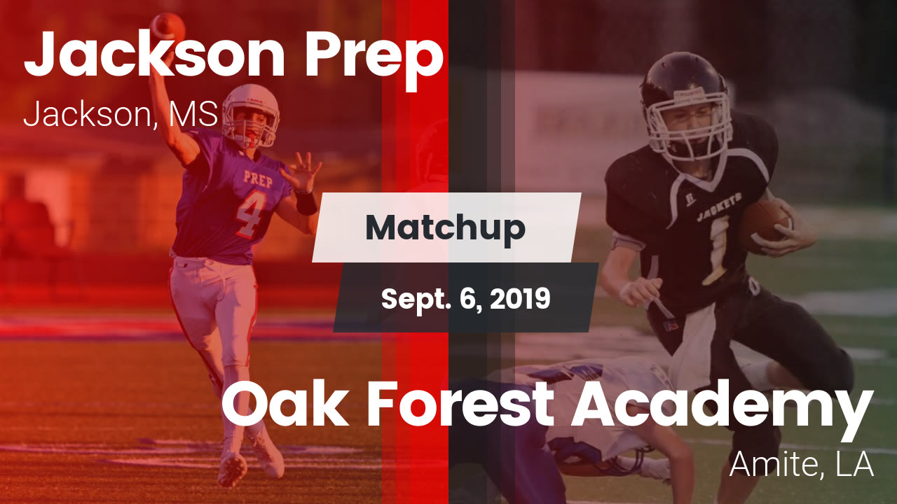 Jackson Prep Hs Football Video Matchup Jackson Prep Vs Oak