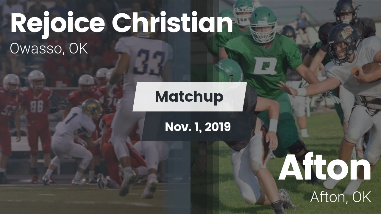 Rejoice Christian Hs Football Video Matchup Rejoice Christian Vs