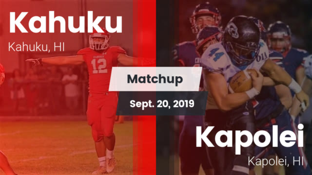 Boys Varsity Football Kahuku High School Kahuku Hawaii
