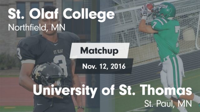 Mens Varsity Football St Olaf College Northfield Minnesota Football Hudl