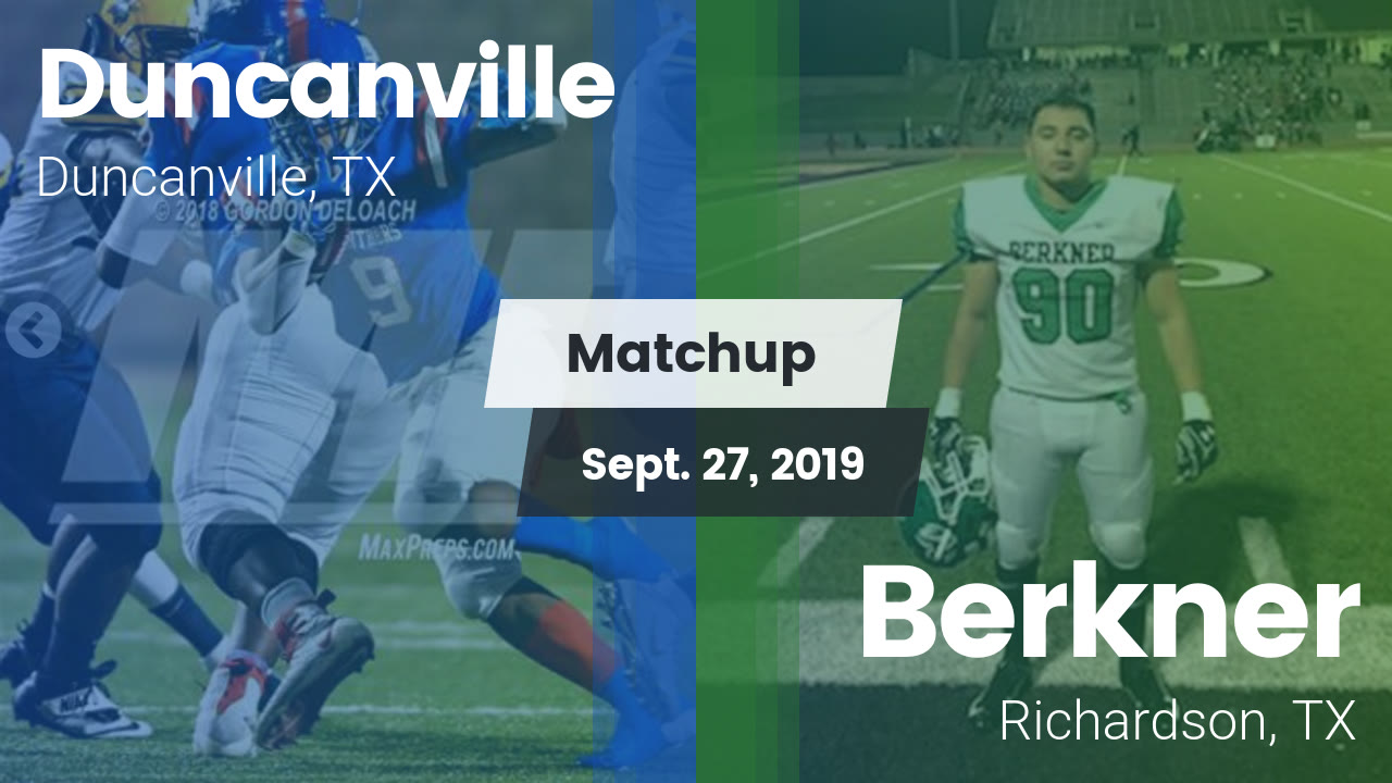 Duncanville Hs Football Video Matchup Duncanville High Vs