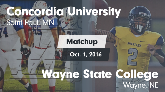 Mens Varsity Football Concordia University St Paul Saint Paul Minnesota Football Hudl