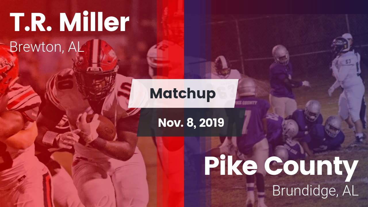 T R Miller Hs Football Video Matchup T R Miller Hs Vs Pike