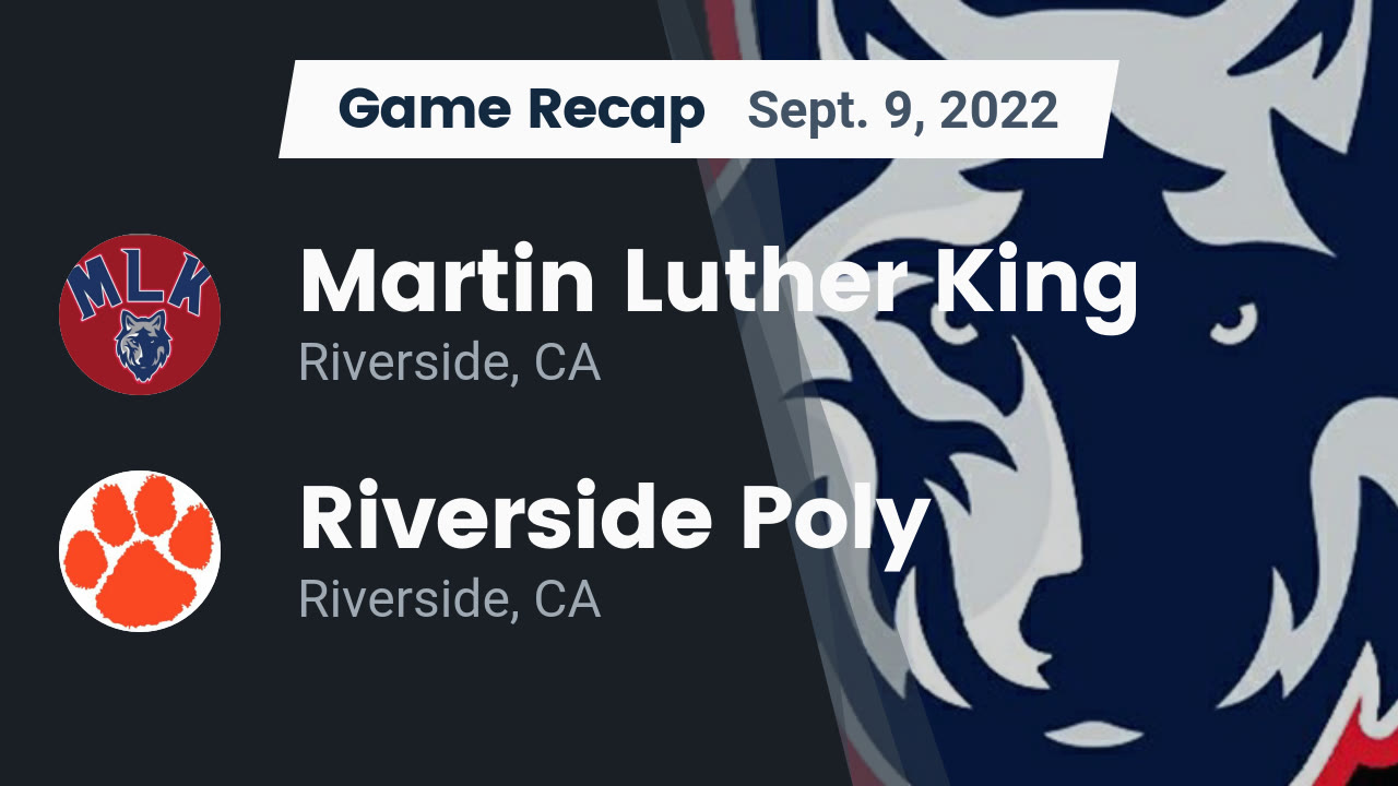 Recap: Martin Luther King vs. Riverside Poly 2022 - Martin Luther King ...