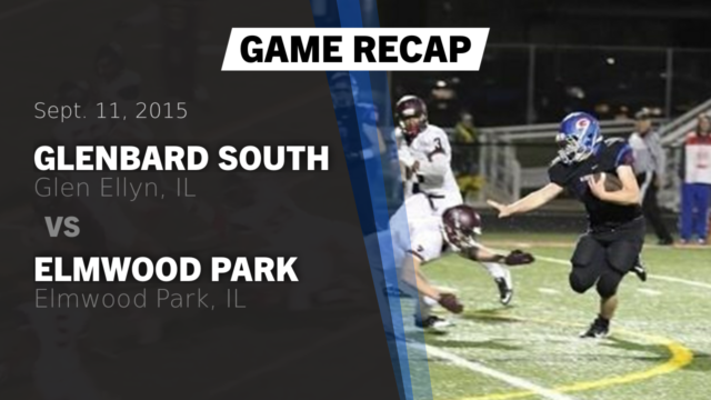 Varsity Football Glenbard South High School Glen Ellyn