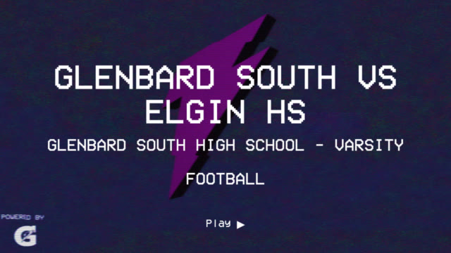Varsity Football Glenbard South High School Glen Ellyn