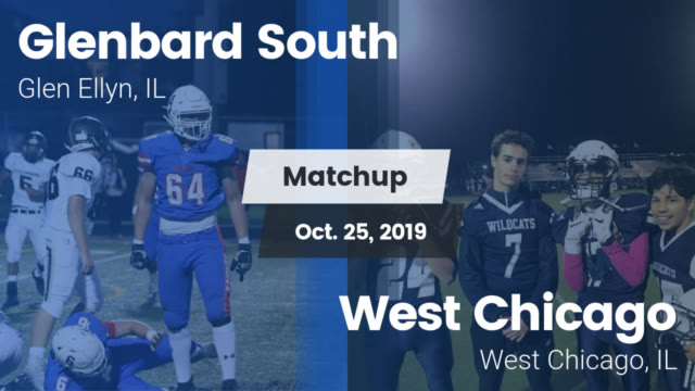 Varsity Football Glenbard South High School Glen Ellyn