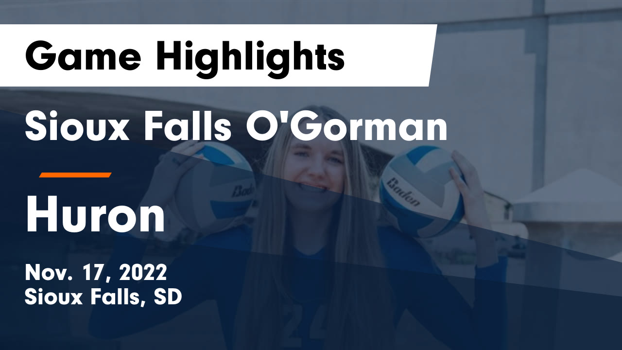 Videos - O'Gorman Knights (Sioux Falls, SD) Varsity Volleyball