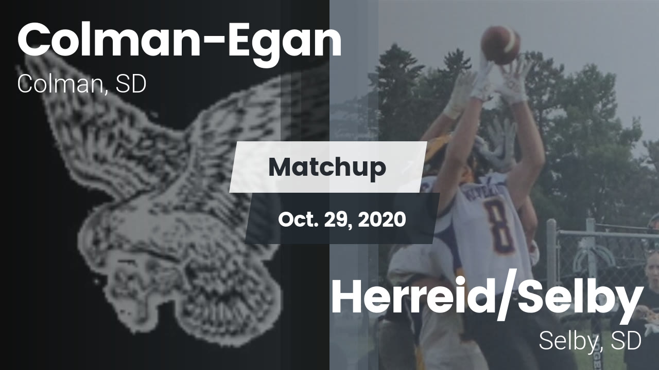 Colman Egan HS Football Video Matchup Colman Egan Vs Herreid Selby 