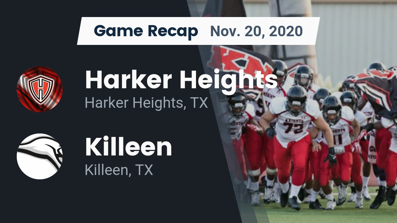 Harker Heights HS Football Video "Recap Harker Heights vs. Killeen