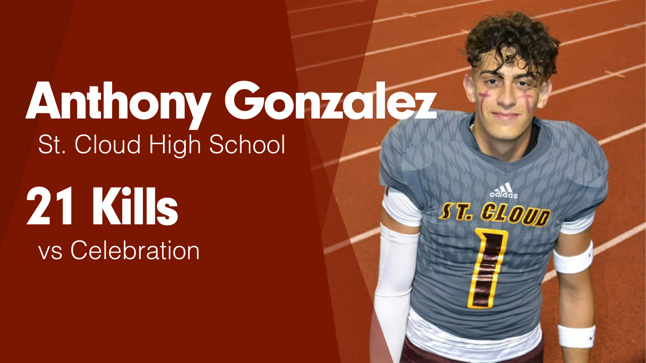 21 Kills vs Celebration Anthony Gonzalez highlights Hudl