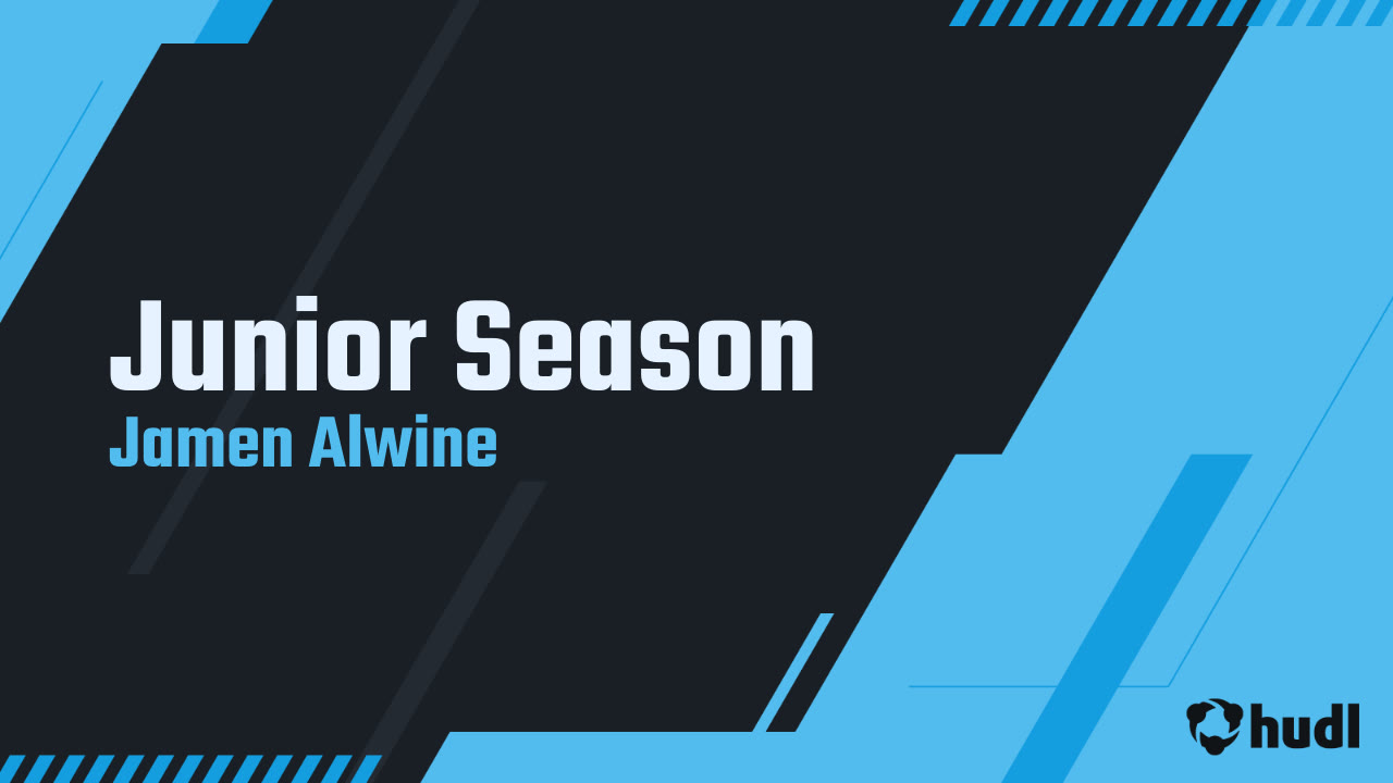 Junior Season - Jamen Alwine highlights - Hudl