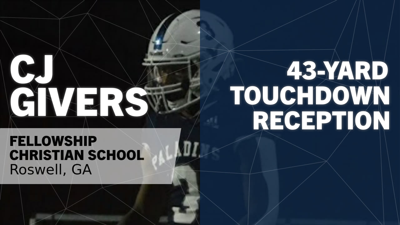 CJ Givers - Fellow Christian School - 2025 Senior Season Highlights 