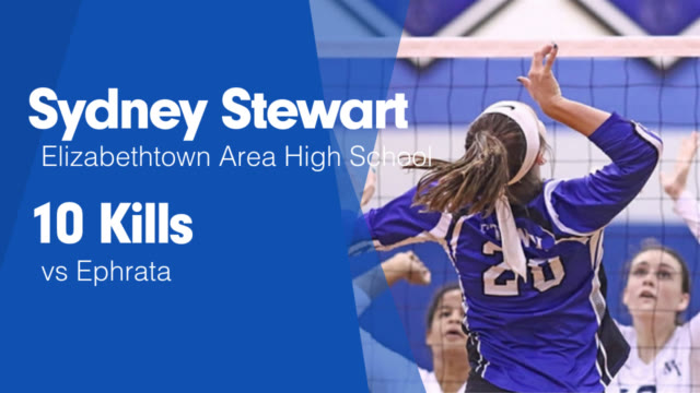 Sydney Stewart Hudl Elizabethtown Volleyball Tournament 2022