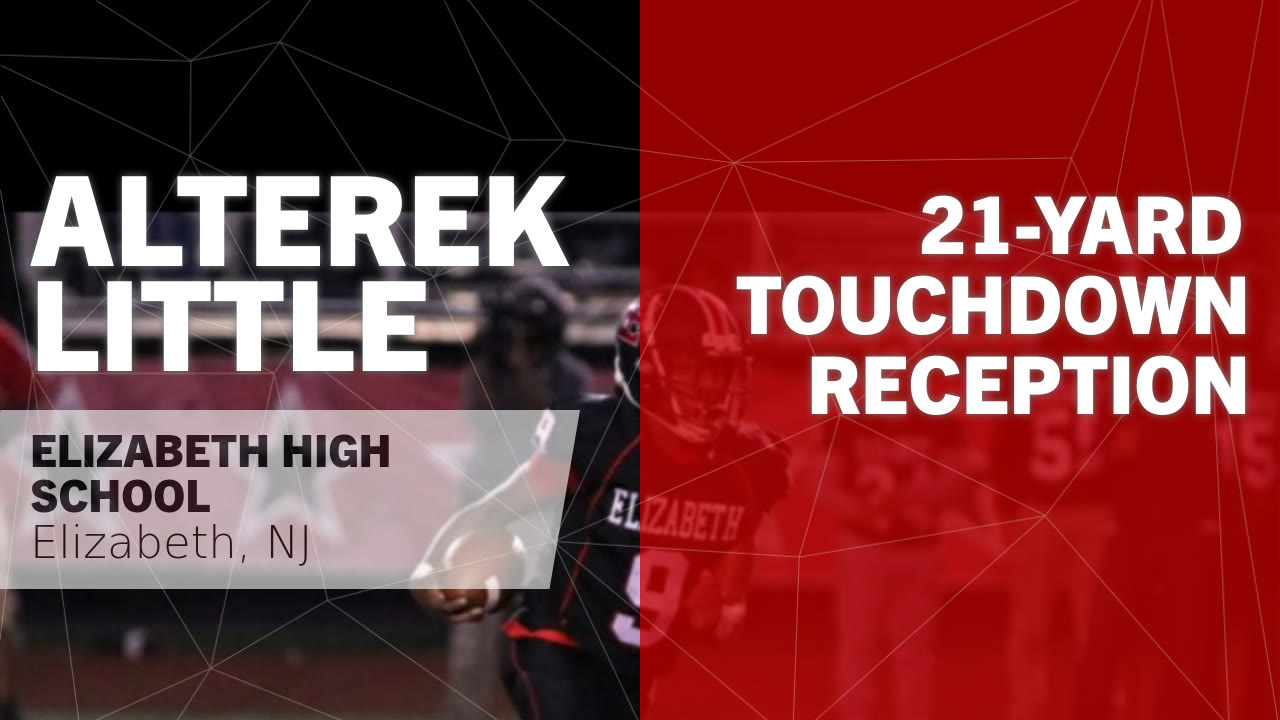 Alterek Little S Elizabeth Nj Video 21 Yard Touchdown