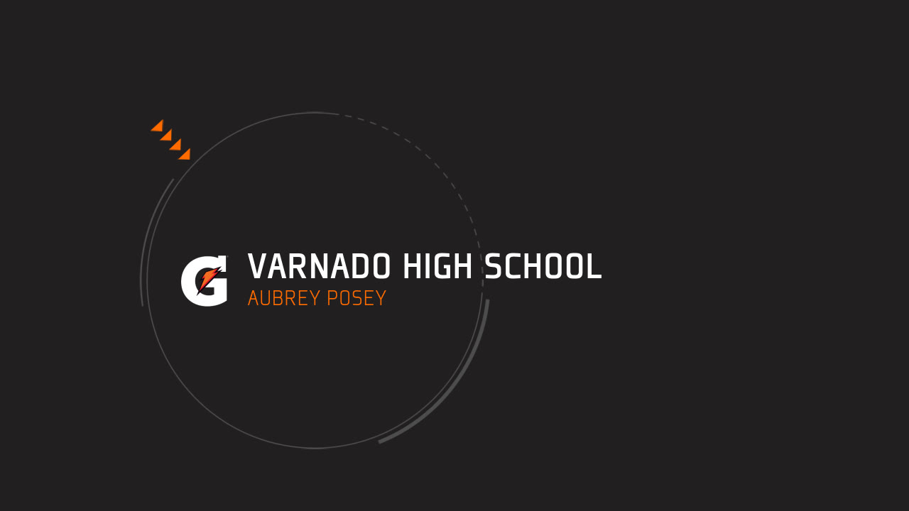 Varnado High School Aubrey Posey highlights Hudl