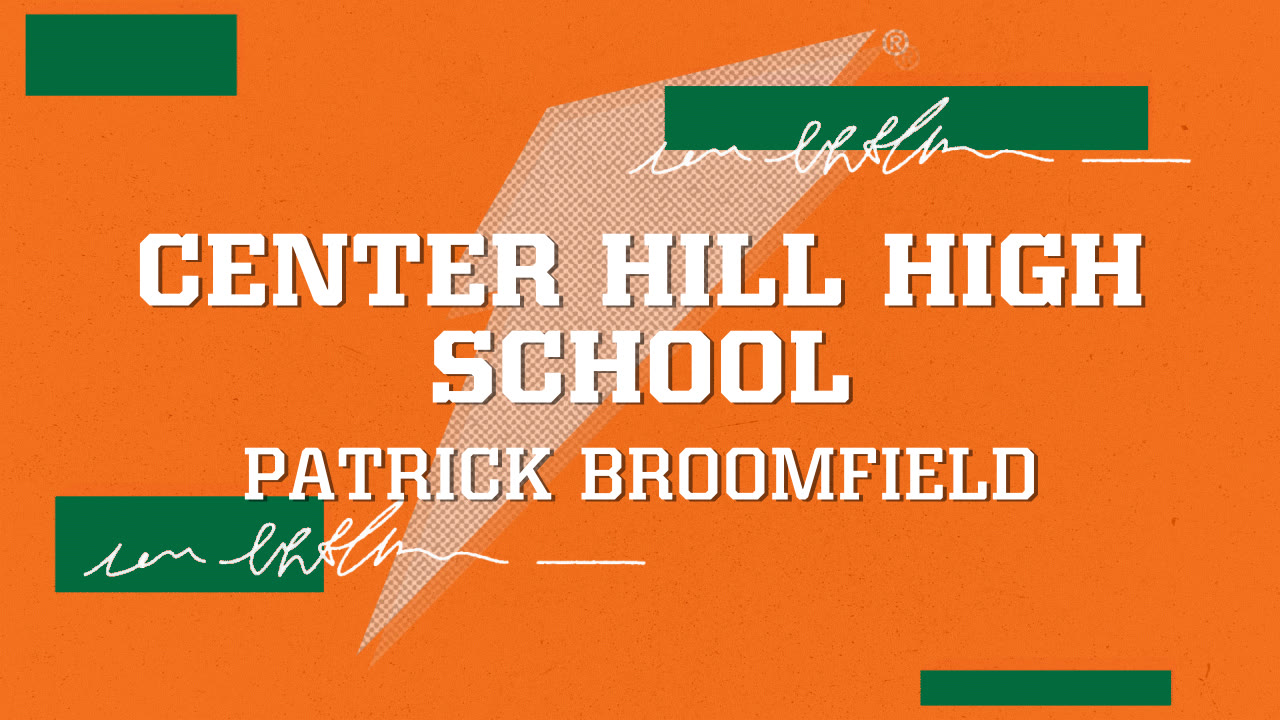 Center Hill High School Patrick Broomfield highlights Hudl