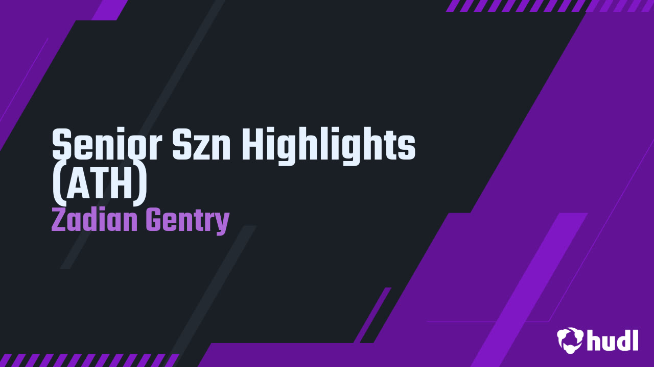 Zay Gentry - Anna - 2024 Senior Season Highlights