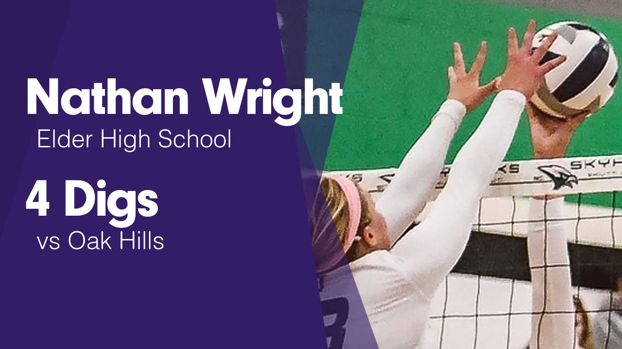 4 Digs vs Oak Hills - Nathan Wright highlights - Hudl
