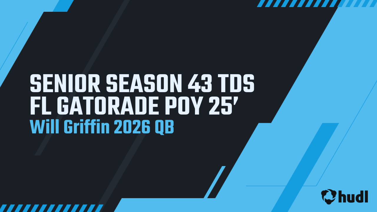 Will Griffin - Jesuit - 2025 Senior Season Highlights