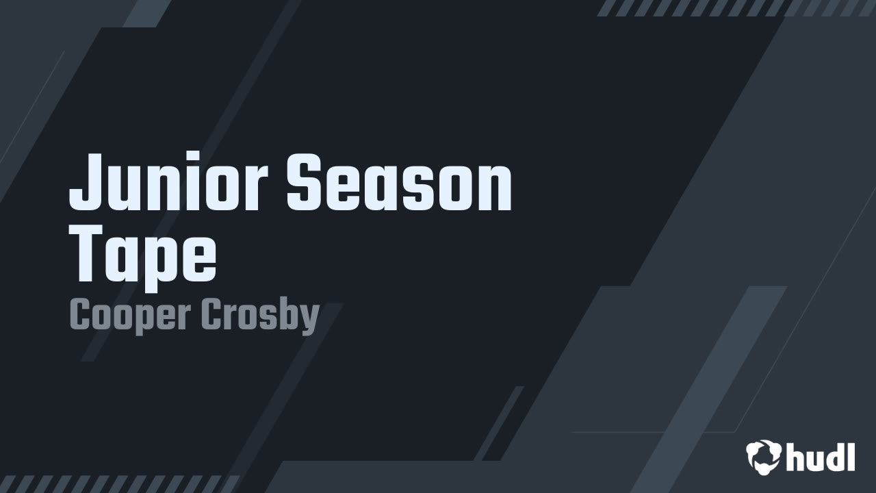 Cooper Crosby - Gulfport - 2024 Junior Season Highlights