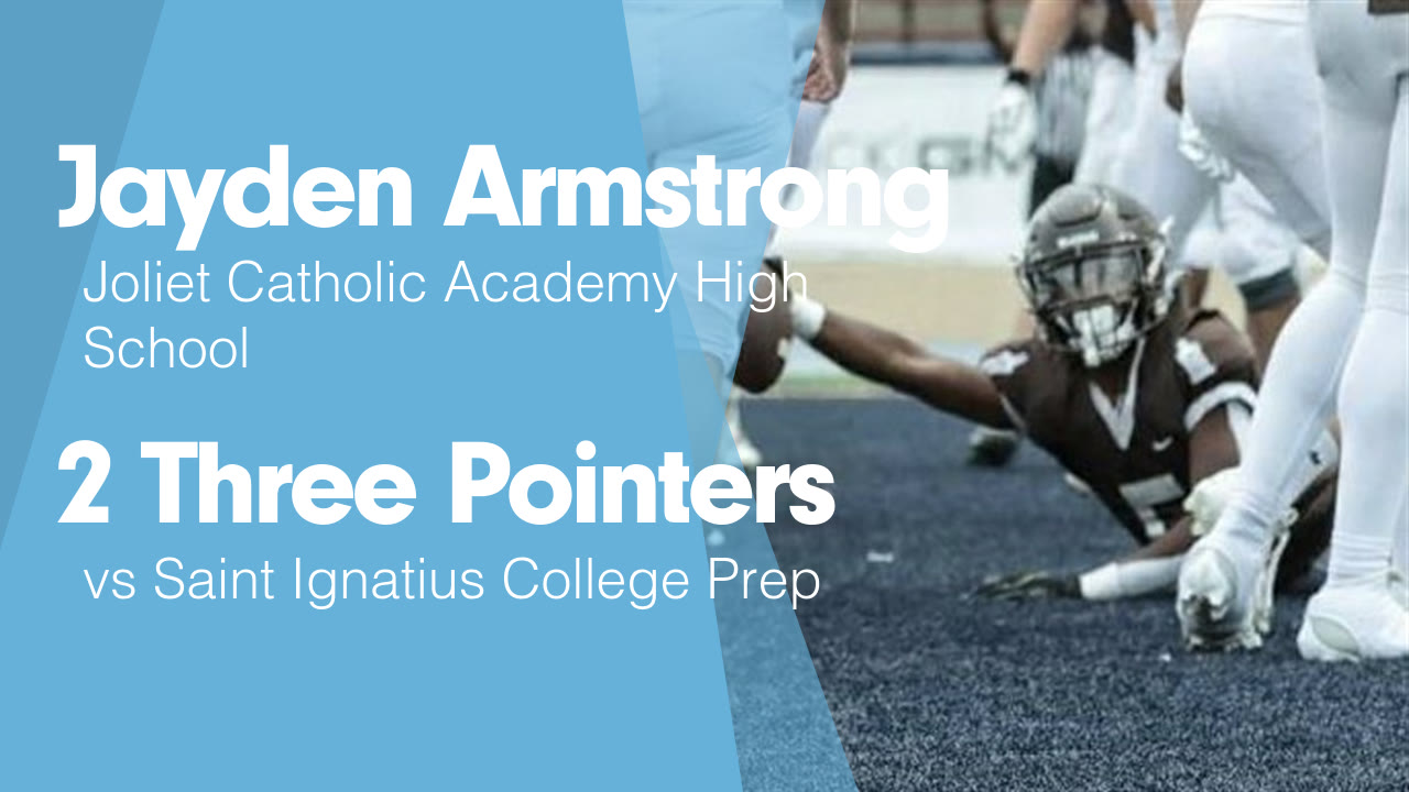 2 Three Pointers vs Saint Ignatius College Prep - Jayden Armstrong ...