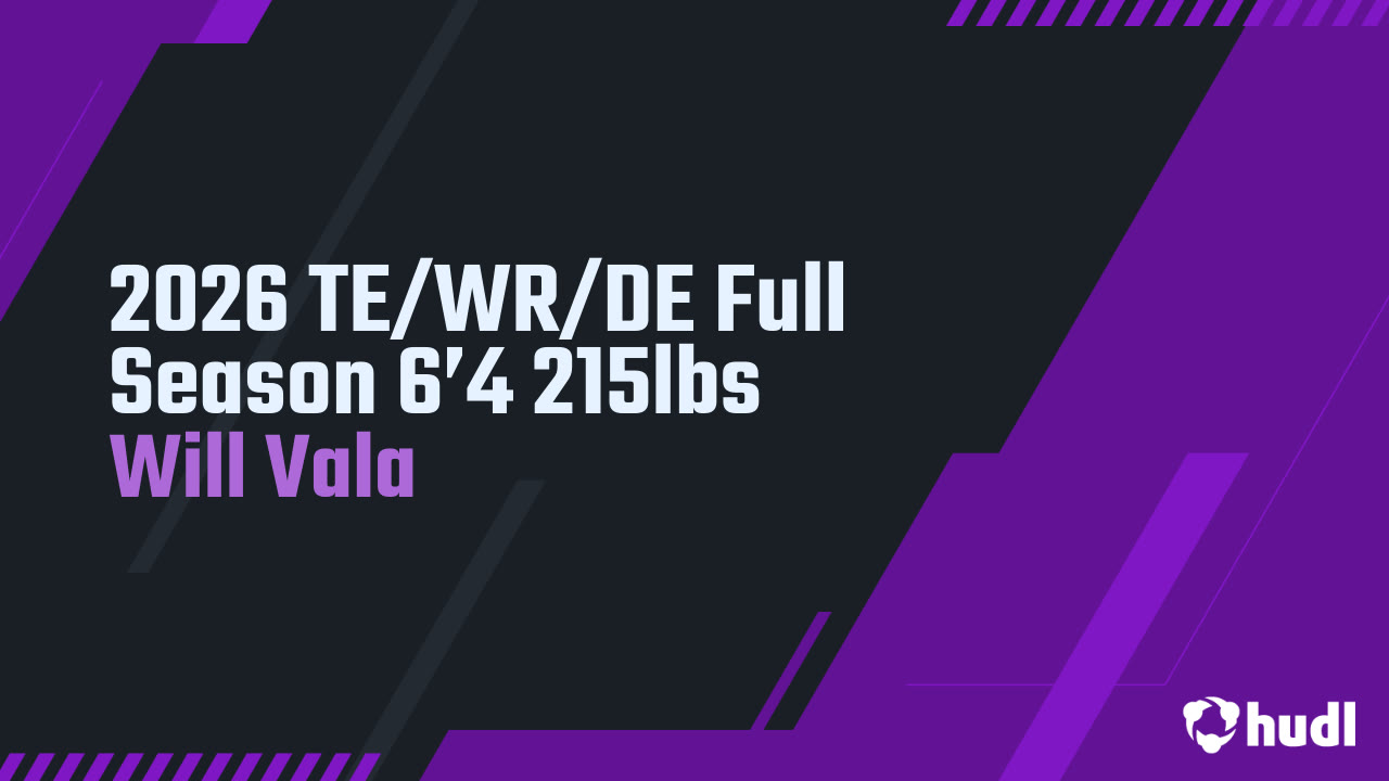 Will Vala - Downers Grove North - 2024 Junior Season Highlights