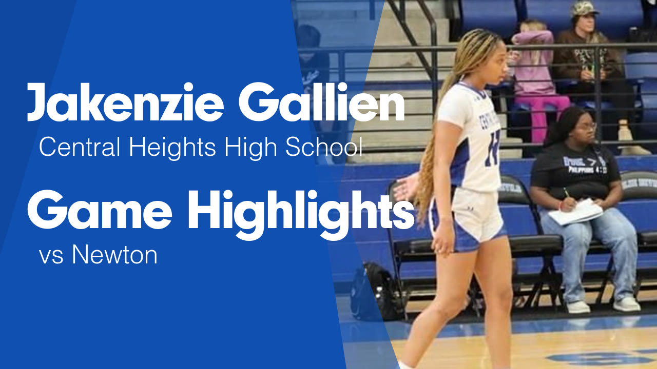 Game Highlights vs Newton - Jakenzie Gallien highlights