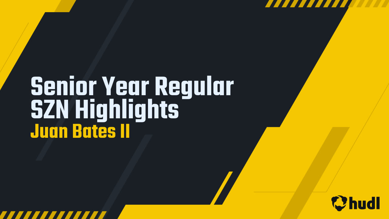 Juan Bates II '26  DL  Reg Season Film  