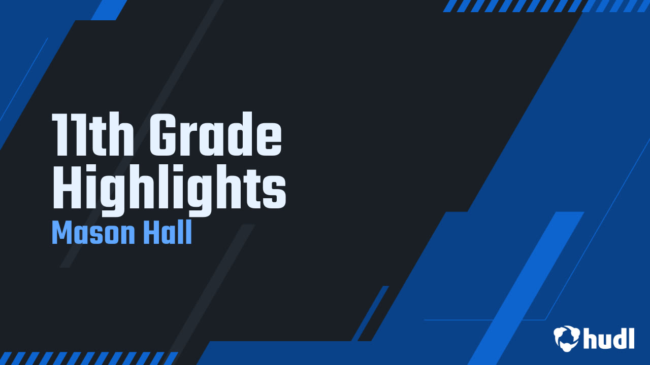 Mason Hall - Oconee County - 2025 Junior Season Highlights