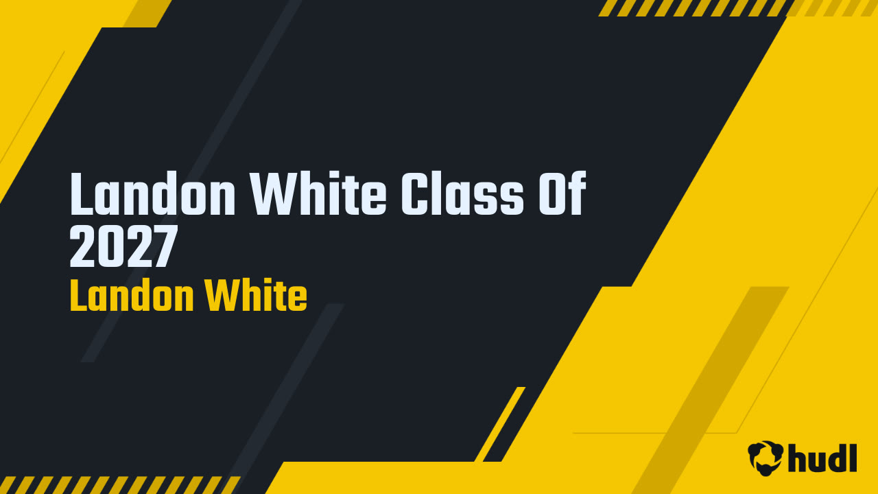  Landon White - Cajon - 2025 Junior Season Highlights 