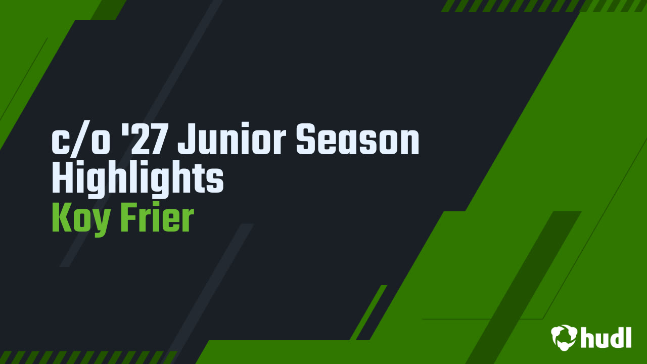 Junior Season Highlights 2025