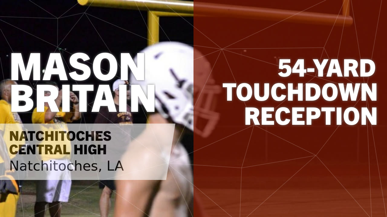 54-yard Touchdown Reception vs Airline - Mason Britain highlights - Hudl