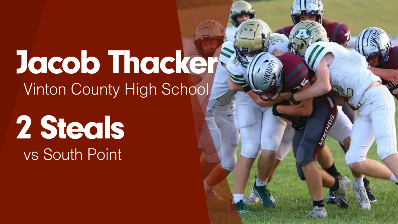 2 Steals vs South Point - Jacob Thacker highlights - Hudl