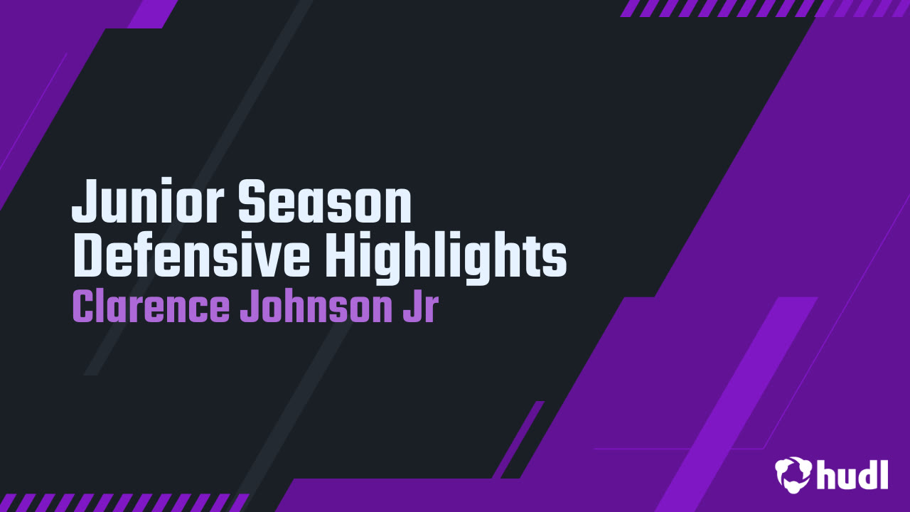 C.J. Johnson Junior Season Highlights
