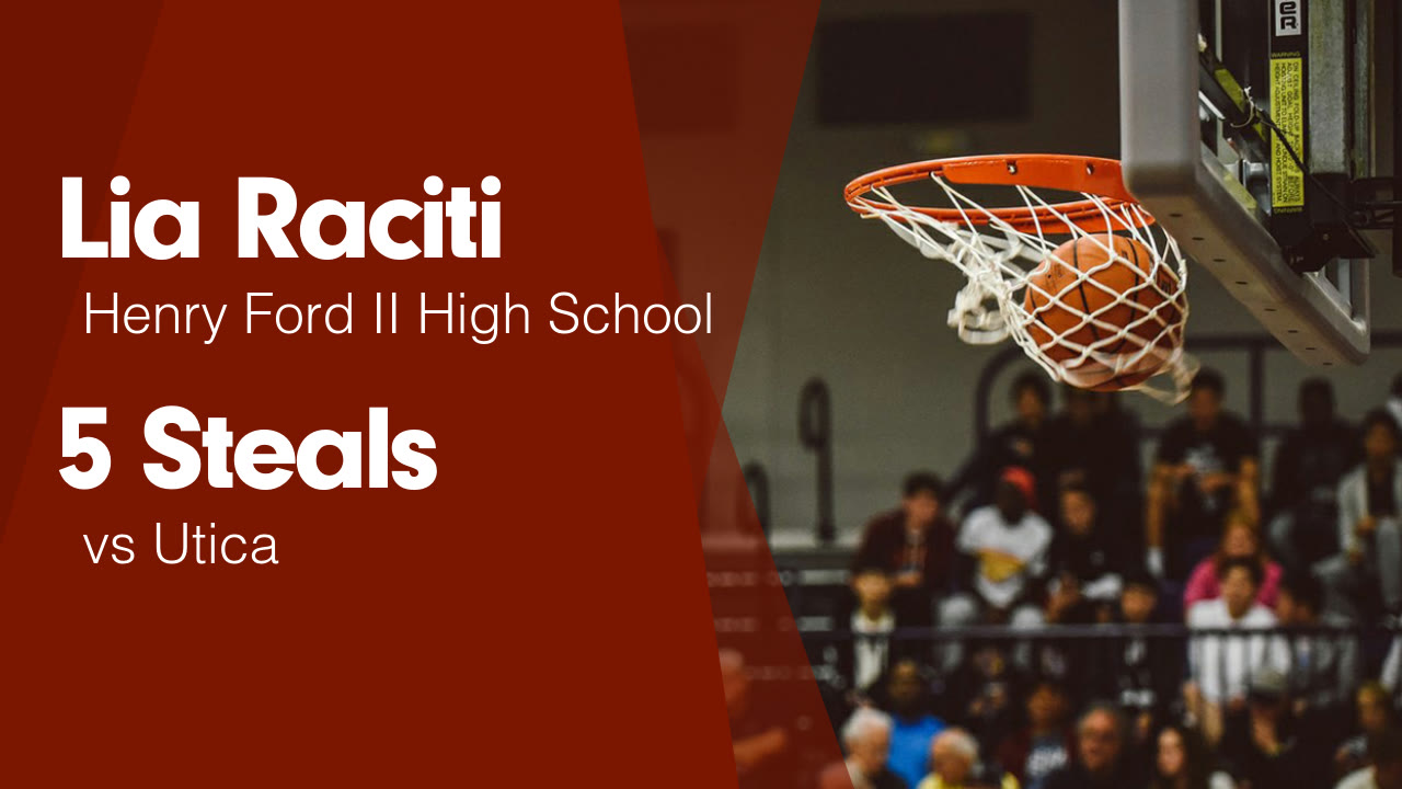 5 Steals vs Utica - Lia Raciti highlights - Hudl