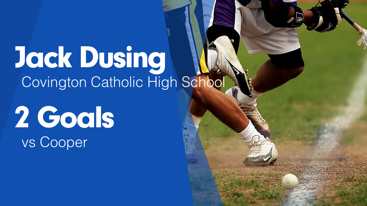 2 Goals vs Cooper - Jack Dusing highlights - Hudl