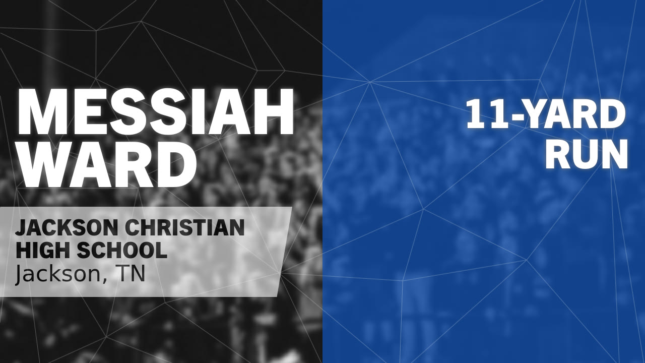 11-yard Run vs Fayette Academy - Messiah Ward highlights - Hudl