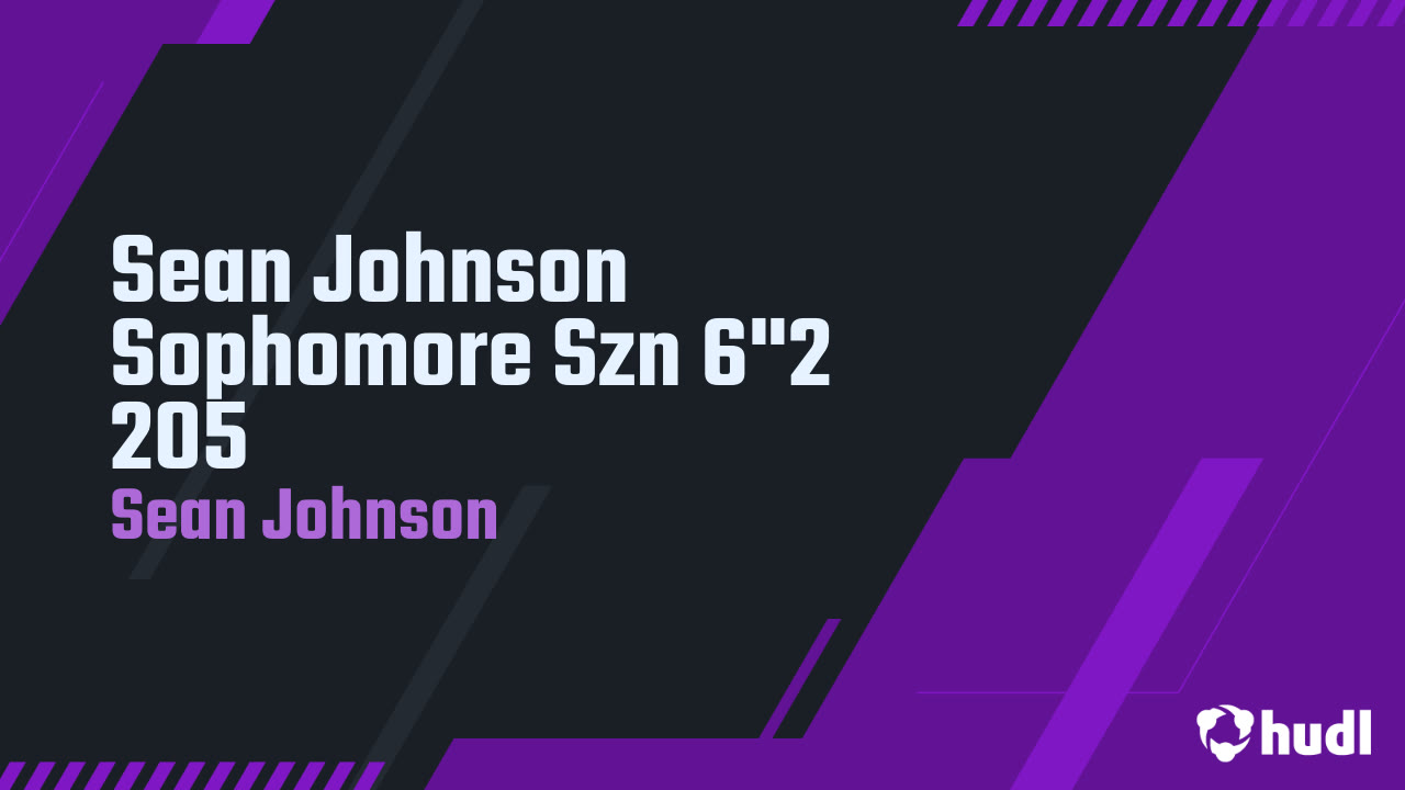 Sean Johnson Sophomore Szn 6