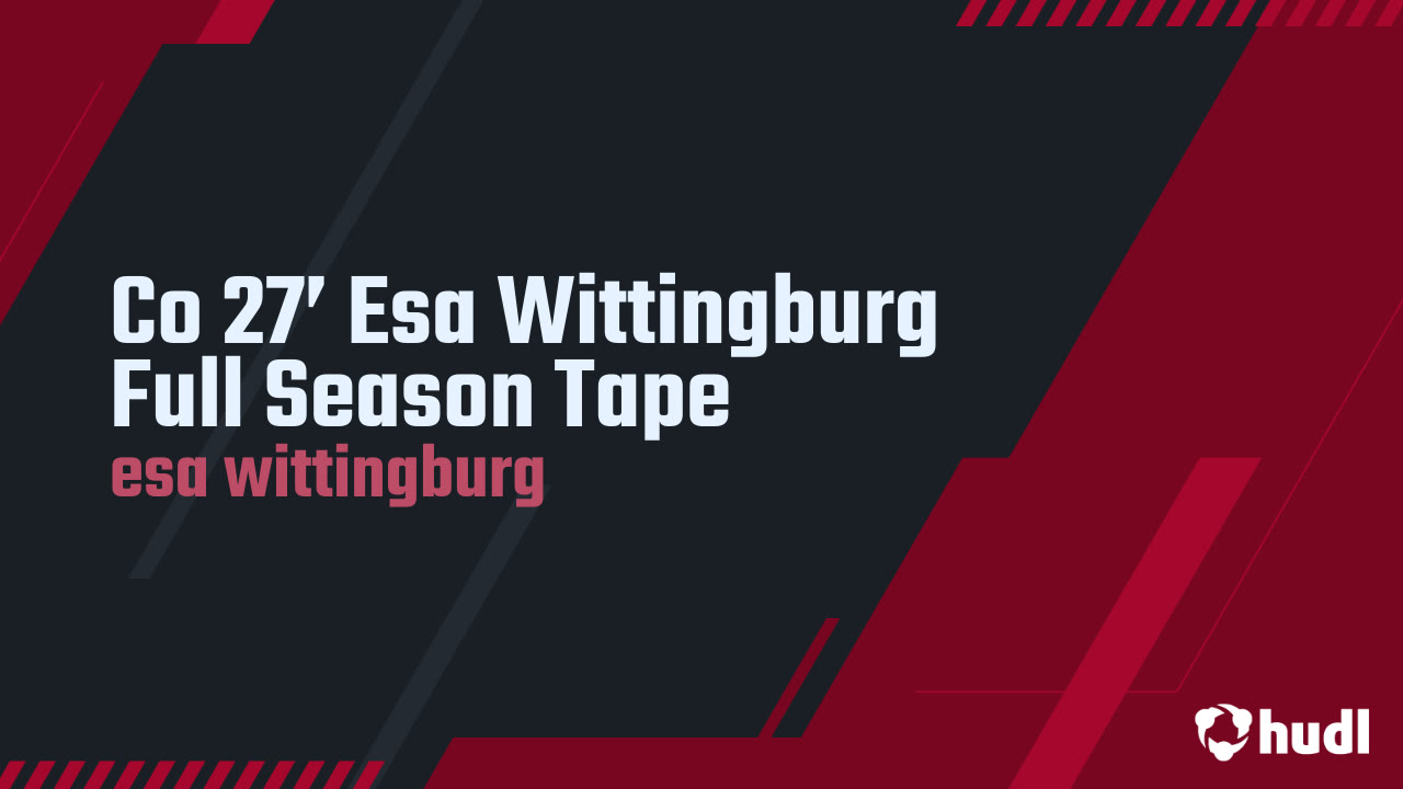 Esa Wittingburg - East Orange Campus - 2025 Junior Year Highlights