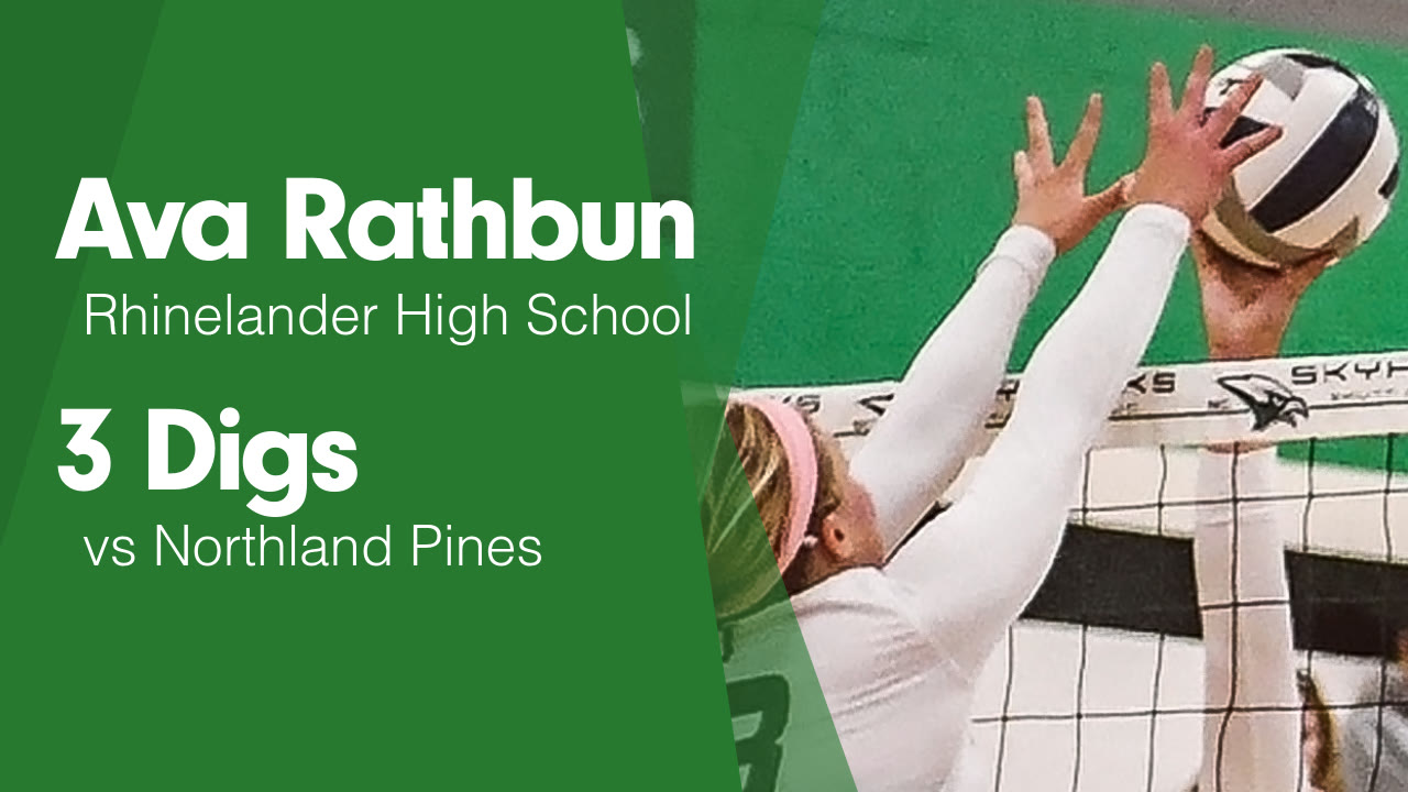 3 Digs vs Northland Pines - Ava Rathbun highlights - Hudl