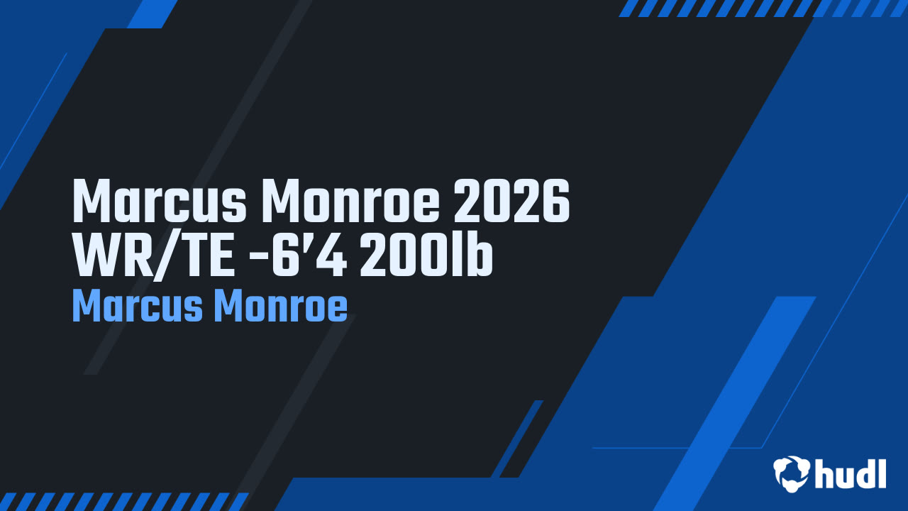 Marcus Monroe - North Raleigh Christian Academy - 2024 Junior Season Highlights